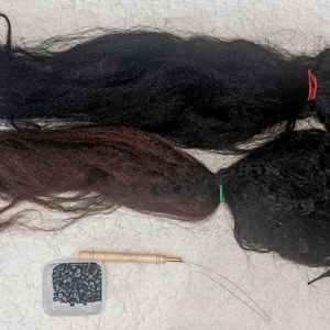 I tip kinky straight hair